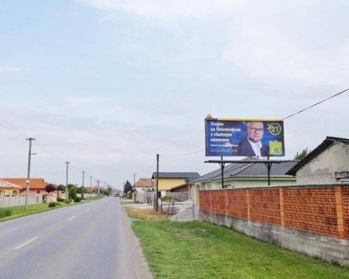 431059 Billboard, Bánov (cestný ťah N.Zámky - Šurany )