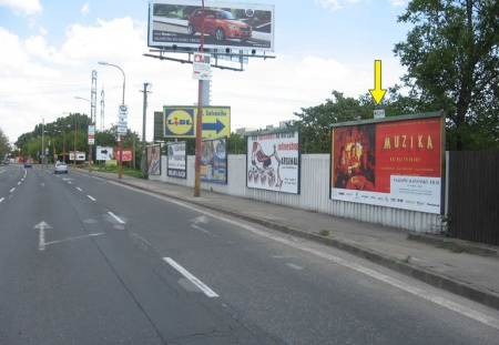 151068 Billboard, Bratislava (Rožňavská, hlavný mestský ťah, E571, medzinárodná komunikácia)