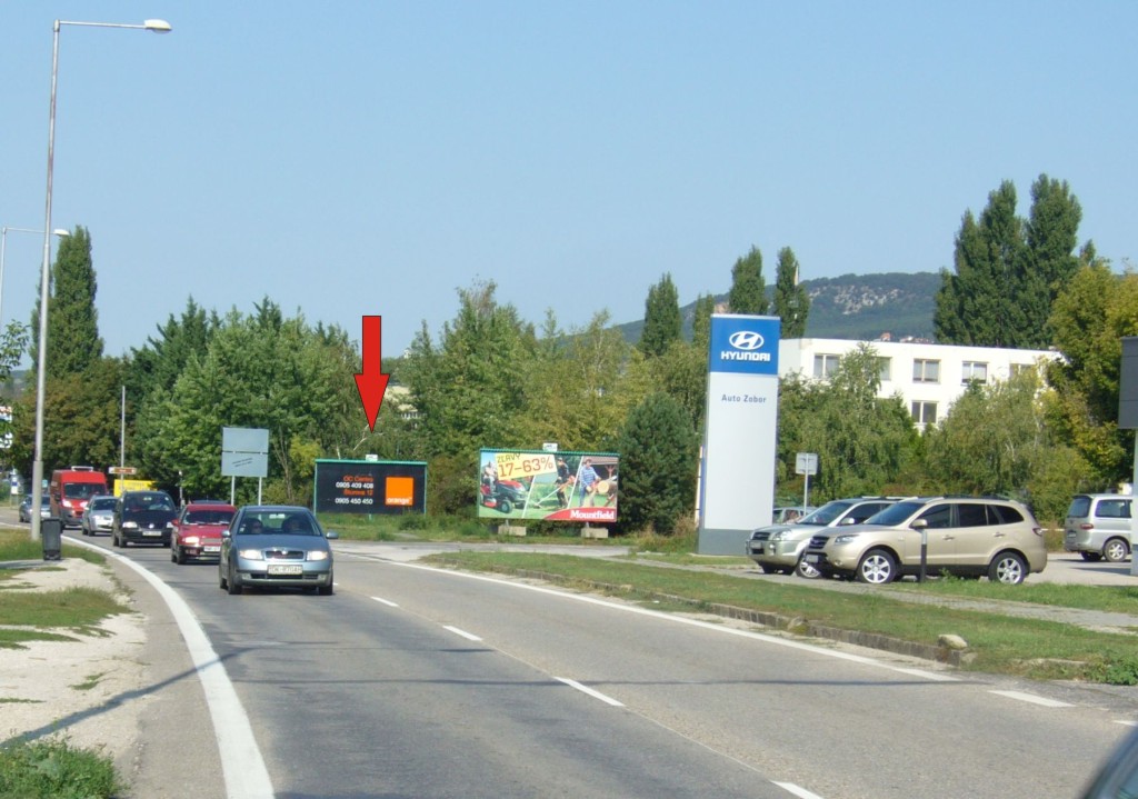 411179 Billboard, Nitra (Levická ul. - sm. centrum)