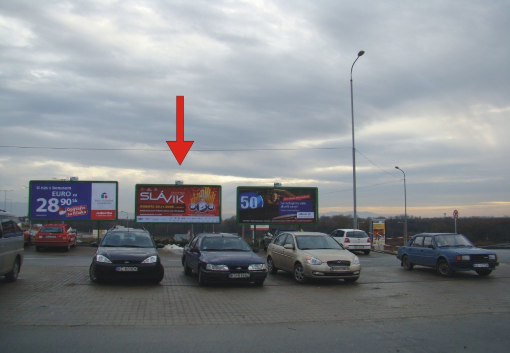 281677 Billboard, Košice (Parkovisko OC Optima)