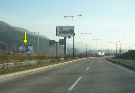 801300 Billboard, Žilina (Ľavobrežná, I/18, medzinárodná komunikácia)