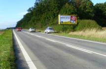 Card image cap341004 Billboard, Tomášovce (hlavný cestný ťah Lučenec - Zvolen )