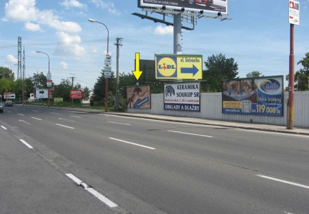 151064 Billboard, Bratislava (Rožňavská, hlavný mestský ťah, E571, medzinárodná komunikácia)