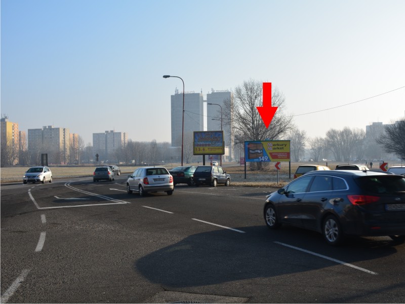 1511887 Billboard, Bratislava (Pajštúnska  - sm.centrum)