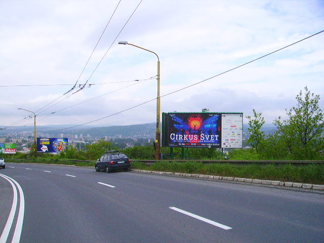 281578 Billboard, Košice (L. Svobodu - sm. centrum)