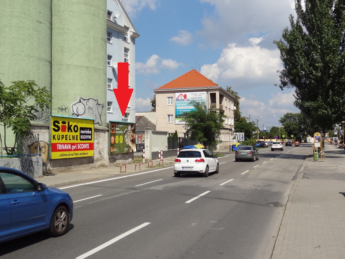 711140 Billboard, Trnava (Ul. Zelený kríčok)