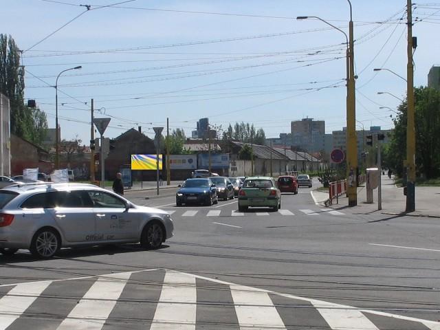 281418 Billboard, Košice-Staré Mesto (Kuzmányho/Čsl.armády,J)