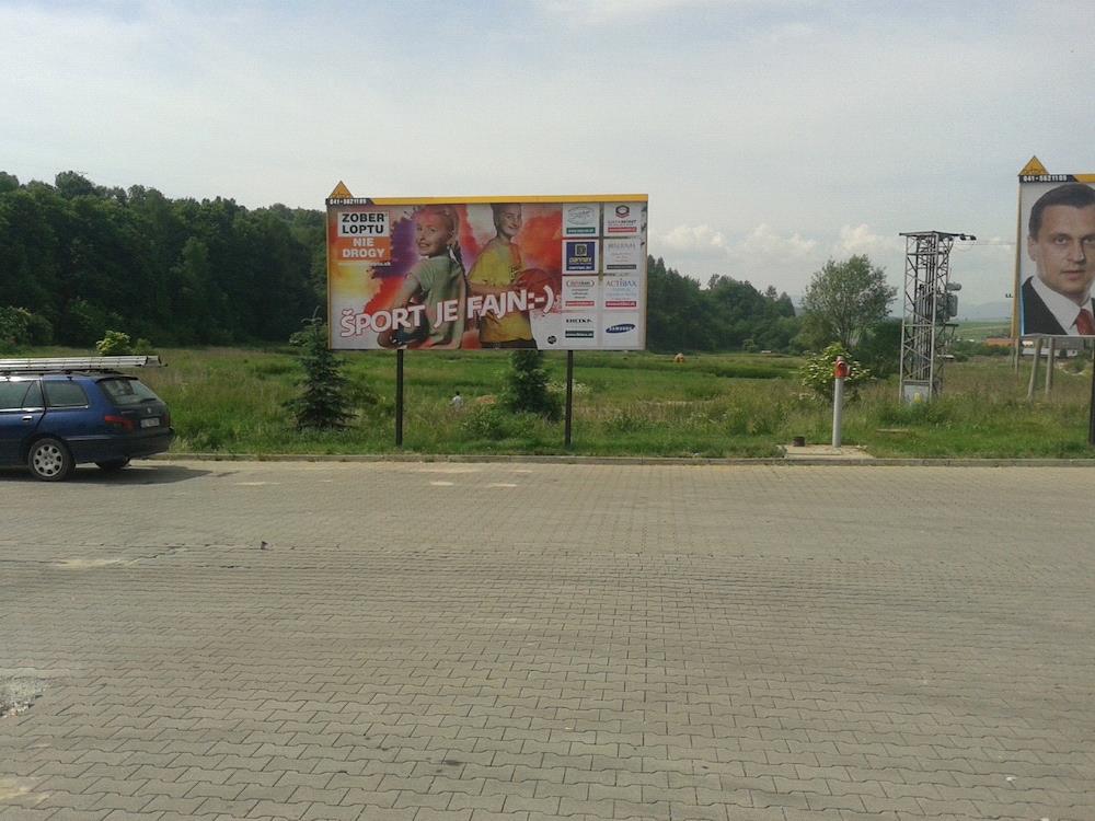 321012 Billboard, Levoča (parkovisko predajne Lidl )