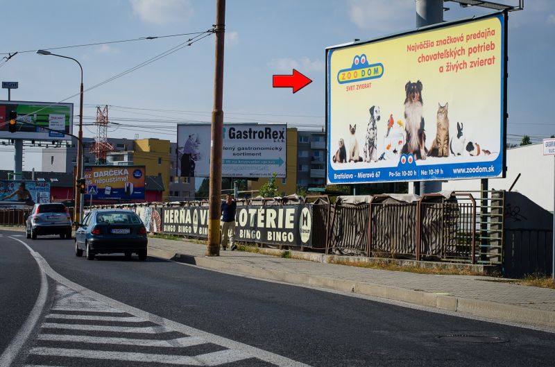 1511182 Billboard, Bratislava - Ružinov (Gagarinova, cesta 1.triedy ,príjazd do BA od Šamorína)