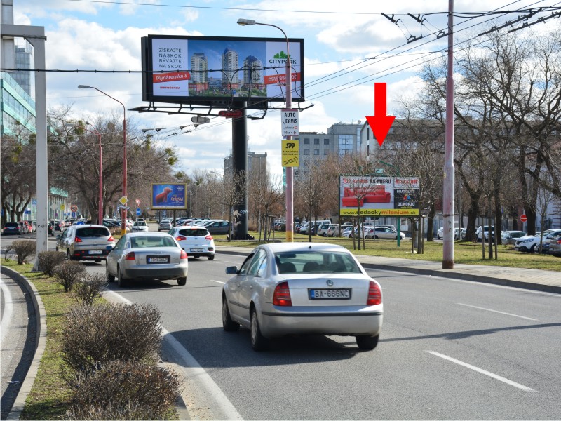 1511319 Billboard, Bratislava (Prievozská - sm. Ružinov)