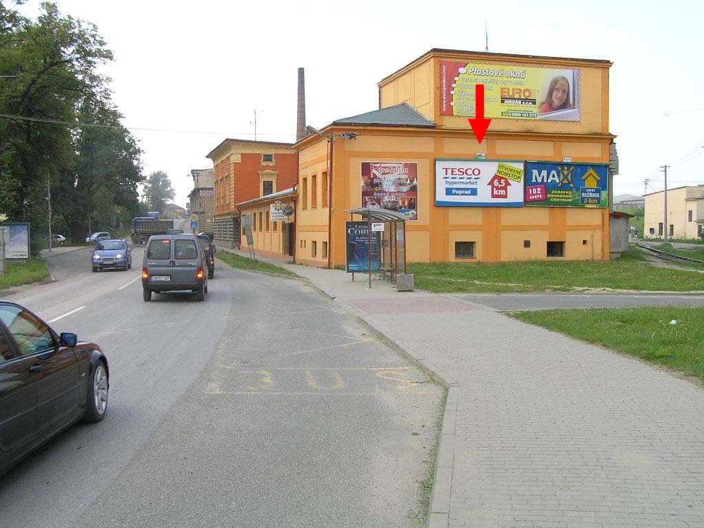 481209 Billboard, Poprad (Hlavná ul.)