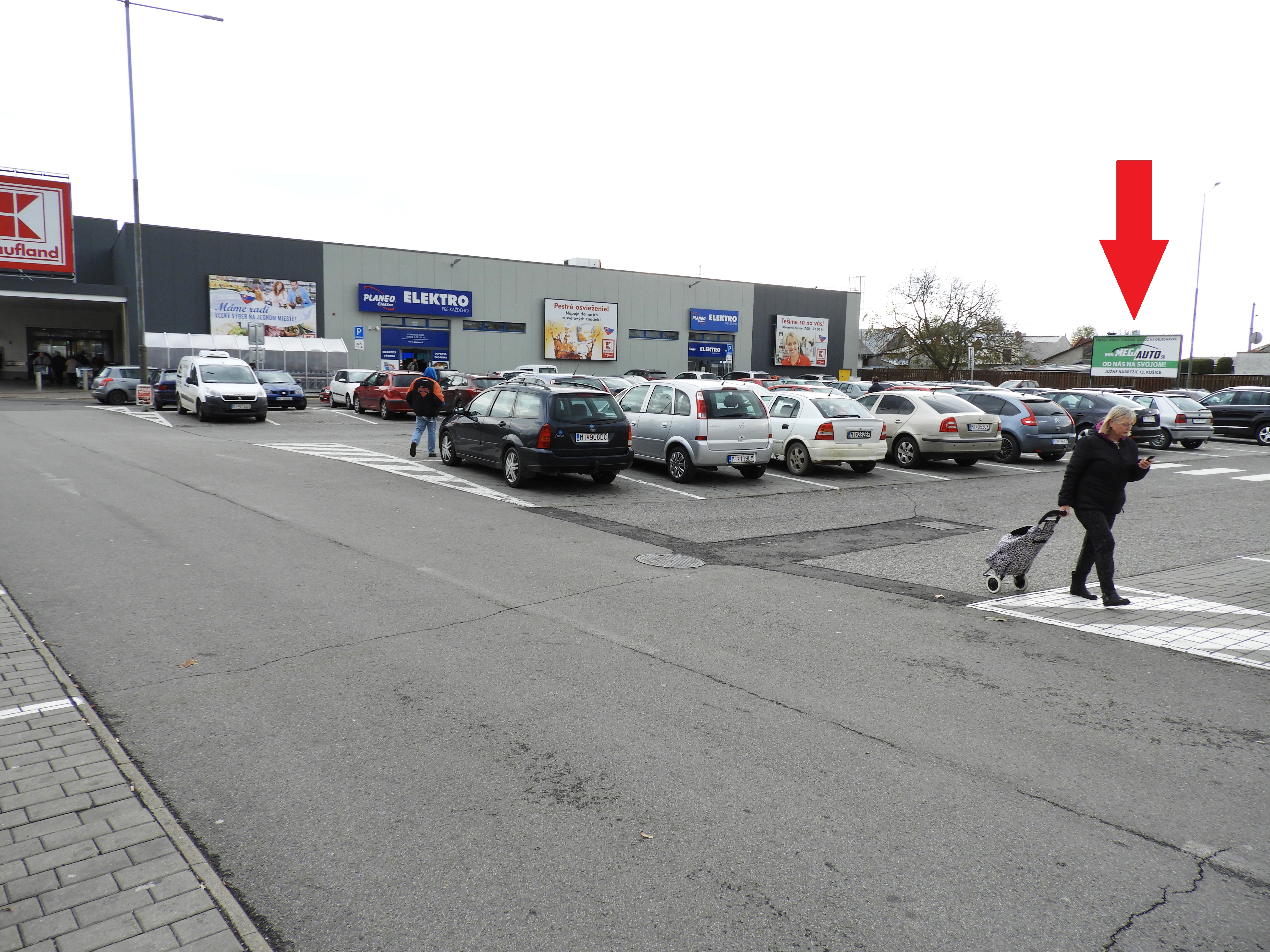 381171 Billboard, Michalovce (Parkovisko Kaufland)