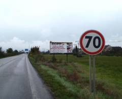 701131 Billboard, Nemšová (hlavný cestný ťah (ČR) Horné Srnie - Nemšová, Trenčín)