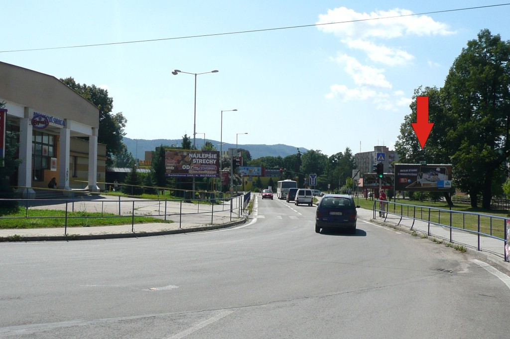 551053 Billboard, Rožňava (St. SAD / HM Tesco)