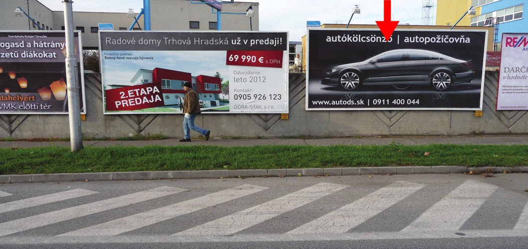 201092 Billboard, Dunajská Streda (Múzejná)