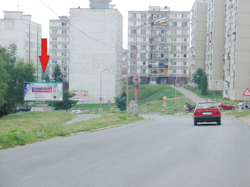 321037 Billboard, Levoča (Francisciho - sm. centrum)