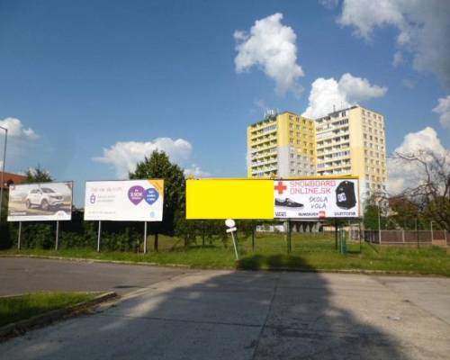 311053 Billboard, Levice (ulica Nádražný rad)