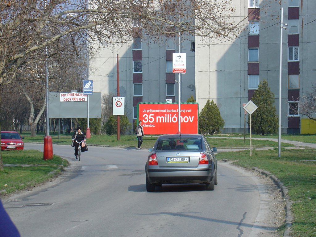 671037 Billboard, Šaľa (Dolná - sm. centrum)