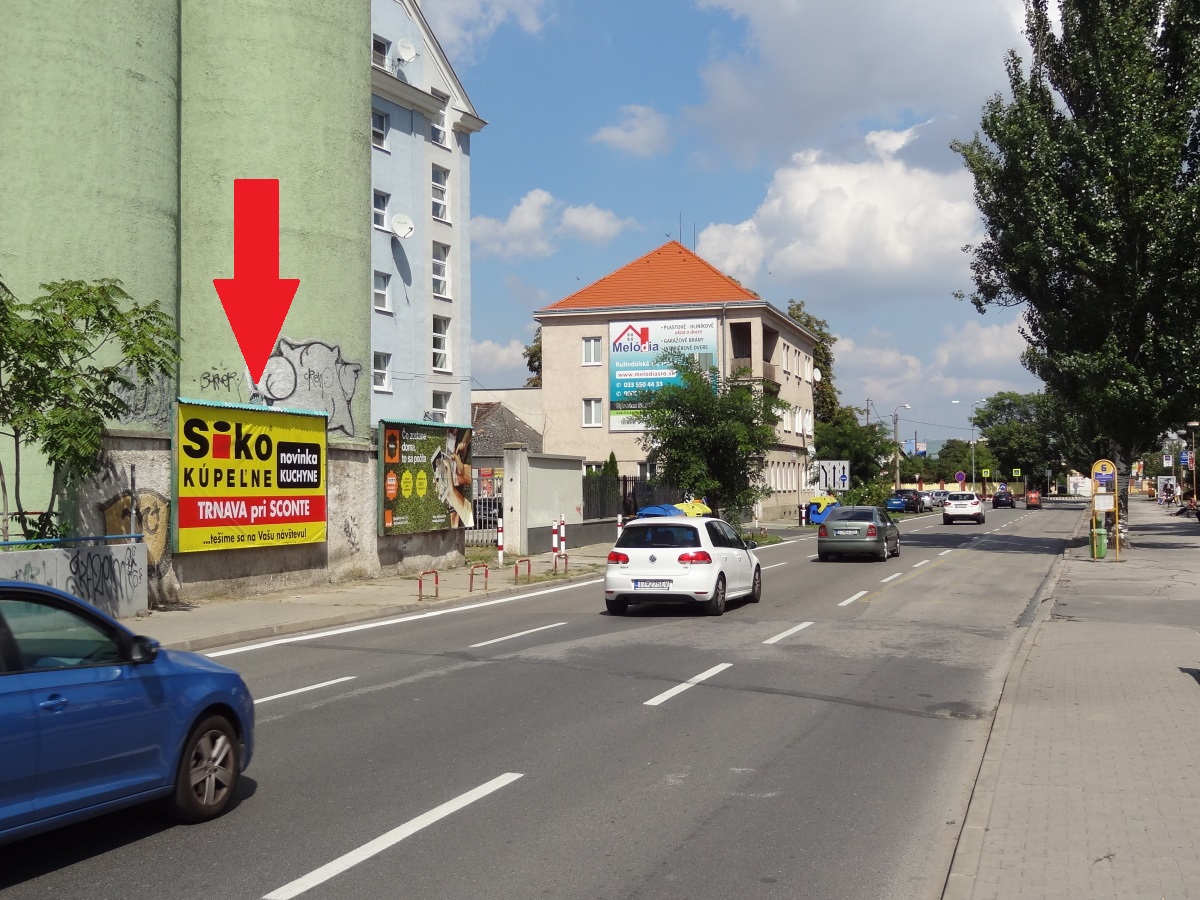 711139 Billboard, Trnava (Ul. Zelený kríčok)