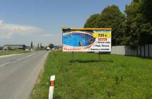 Card image cap631031 Billboard, Spišské Vlachy (cestný ťah Krompachy - Spišská Nová Ves )