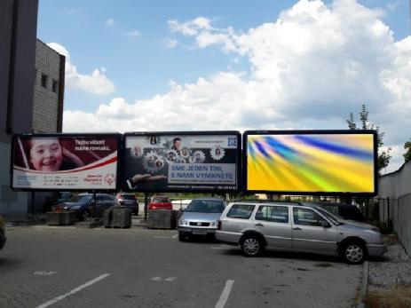 701164 Billboard, Trenčín (OD PRIOR/parkovisko,O)