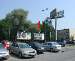 121080 Billboard, Bardejov (Parkovisko pred obchodným centrom)