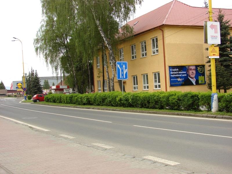 651012 Billboard, Stropkov (Hlavná ulica)