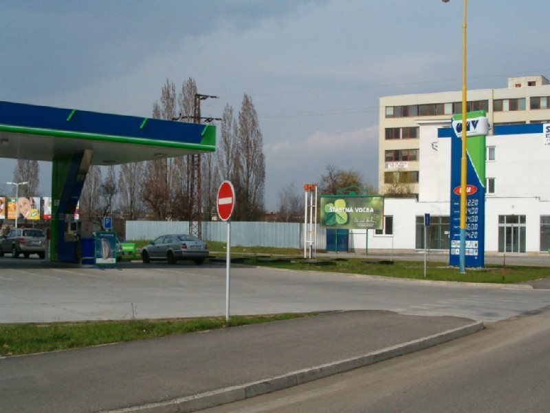 381167 Billboard, Michalovce (Masarykova/OMV)