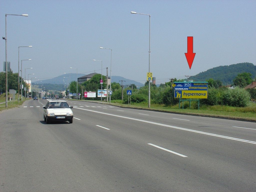 121064 Billboard, Bardejov (Starý blich - sm. centrum)