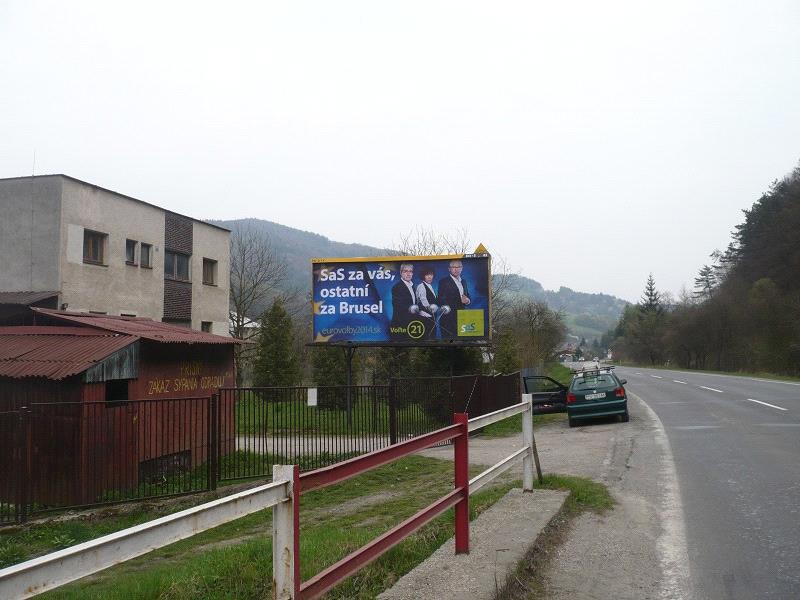 521038 Billboard, Lúky (príjazd od hraničného prechodu Horní Lideč )