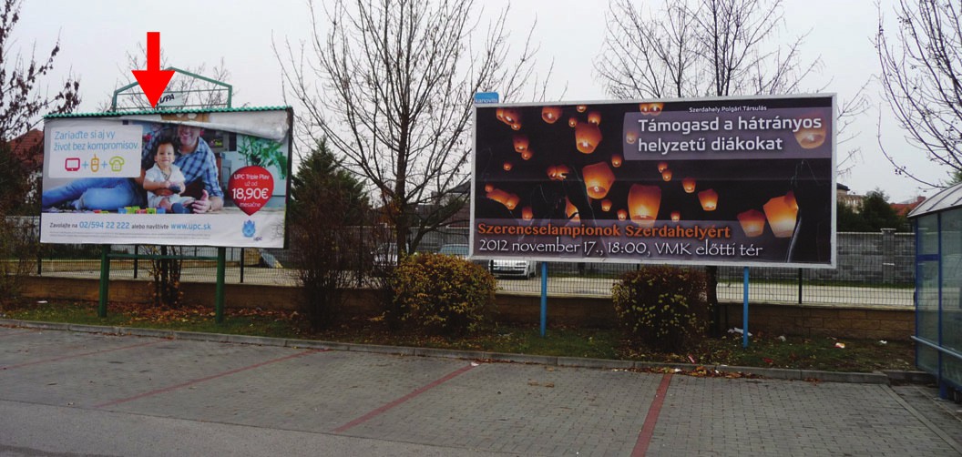 201095 Billboard, Dunajská Streda (Galantská cesta)