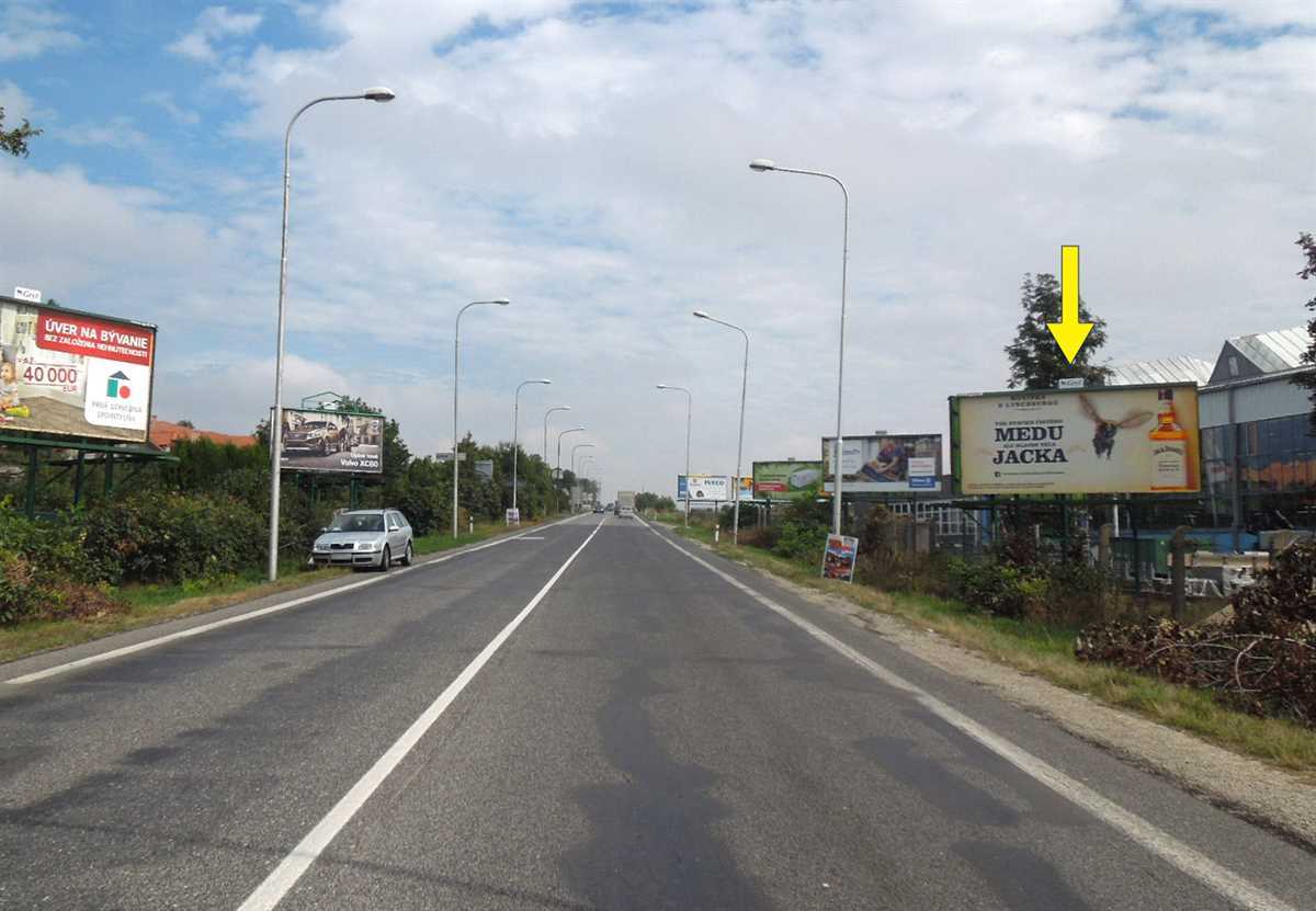 411120 Billboard, Nitra (Zlatomoravecká, E65)