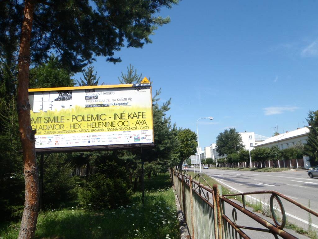 681011 Billboard, Topoľčany (Tovarnícka ulica)