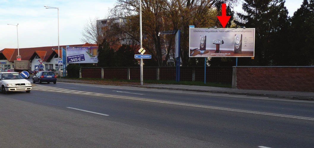 201140 Billboard, Dunajská Streda (Galantská cesta, II/507)