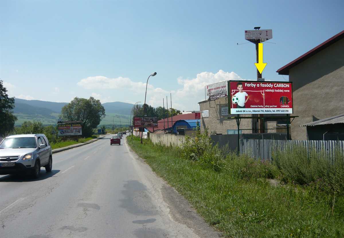 401018 Billboard, Námestovo (Vojtaššákova, I/78)