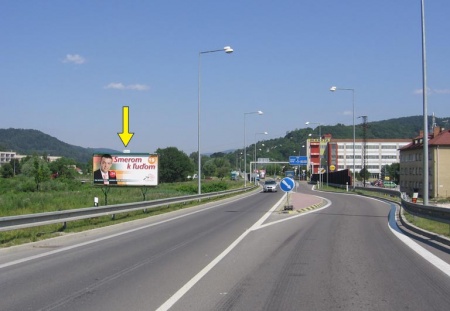 521010 Billboard, Púchov (Púchov - diaľničný privádzač, I/49, medzinárodná komunikácia)