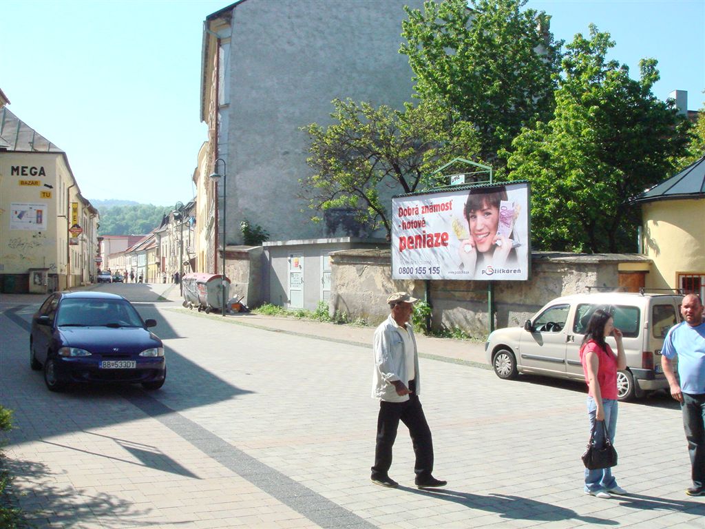 101264 Billboard, Banská Bystrica (Lazovná / Krížna)