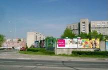 Card image cap151345 Billboard, Bratislava 2 (Železničná ul., križ.Vrakunská,sm.centrum )
