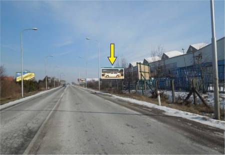 411088 Billboard, Nitra (Zlatomoravská, E65, medzinárodná komunikácia)