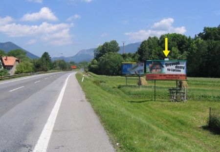 561024 Billboard, Ružomberok (Biely Potok, E77, medzinárodná komunikácia)