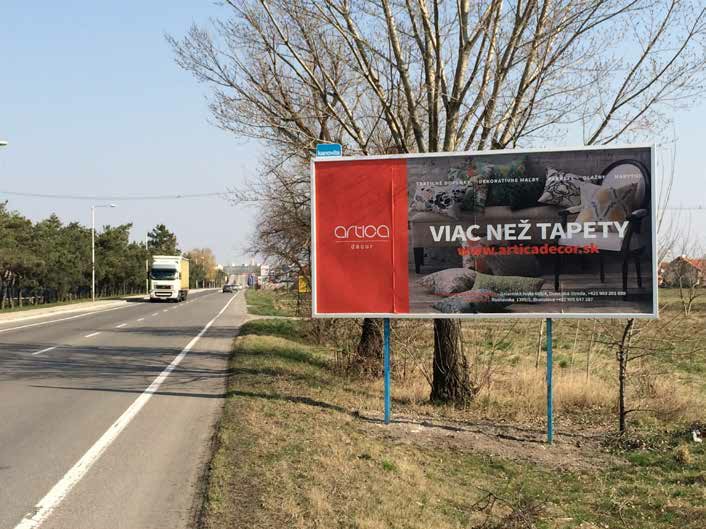 201153 Billboard, Dunajská Streda (Galantská cesta, II/507)