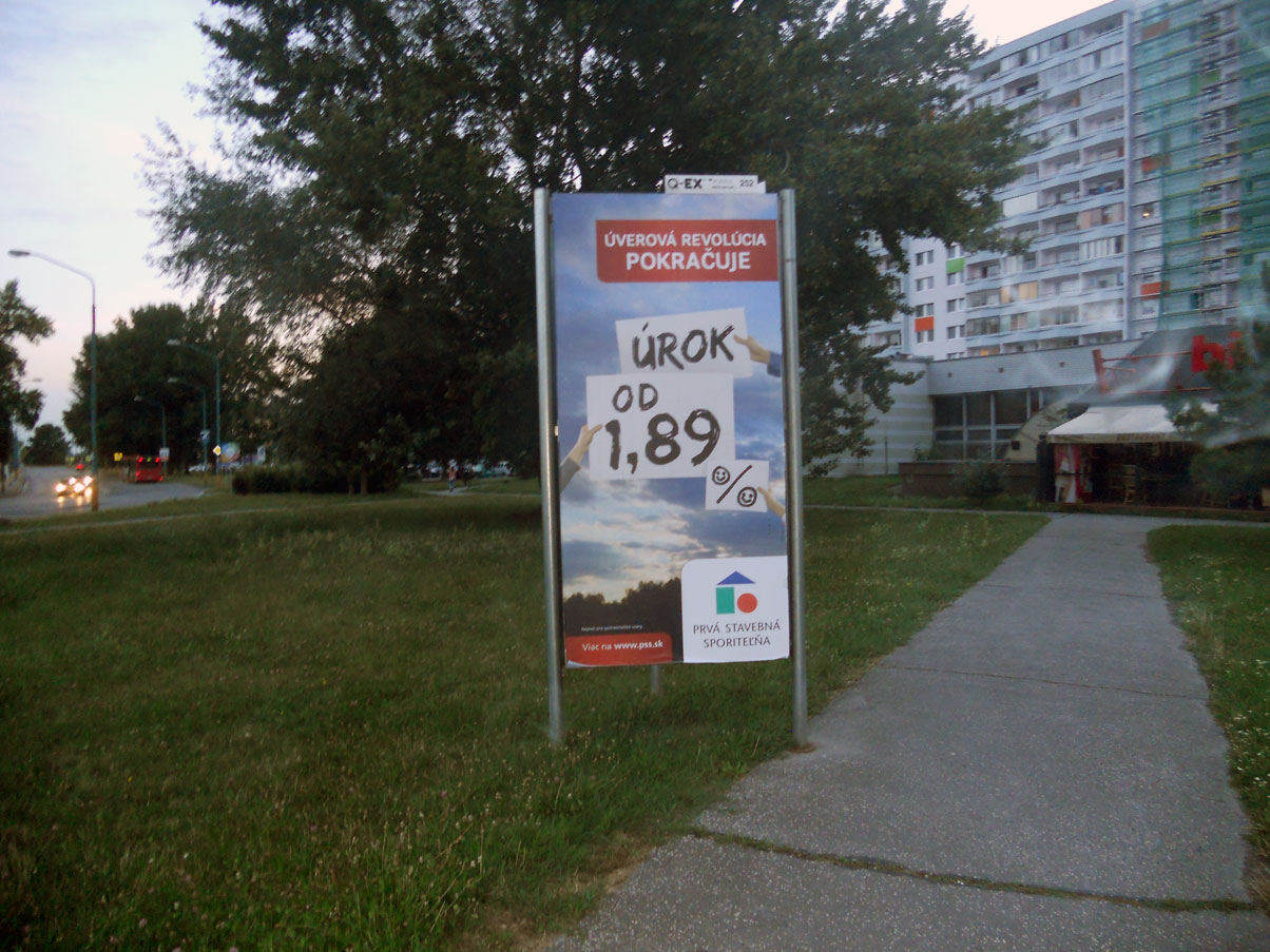 156096 Cityboard, Bratislava (Jiráskova ulica)