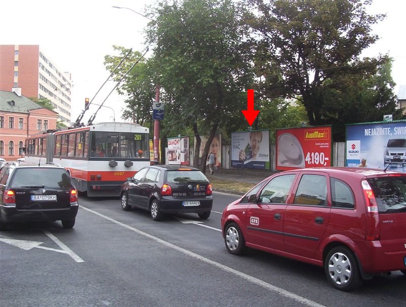 1511267 Billboard, Bratislava (Karadžičova / Krížna)