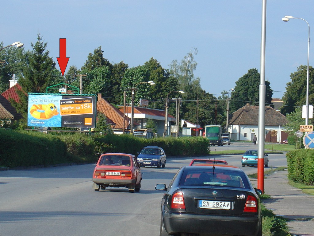 671032 Billboard, Šaľa (Nitrianska - sm. NZ)