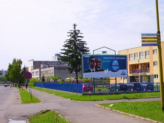 691064 Billboard, Trebišov (SNP - smer z centra)