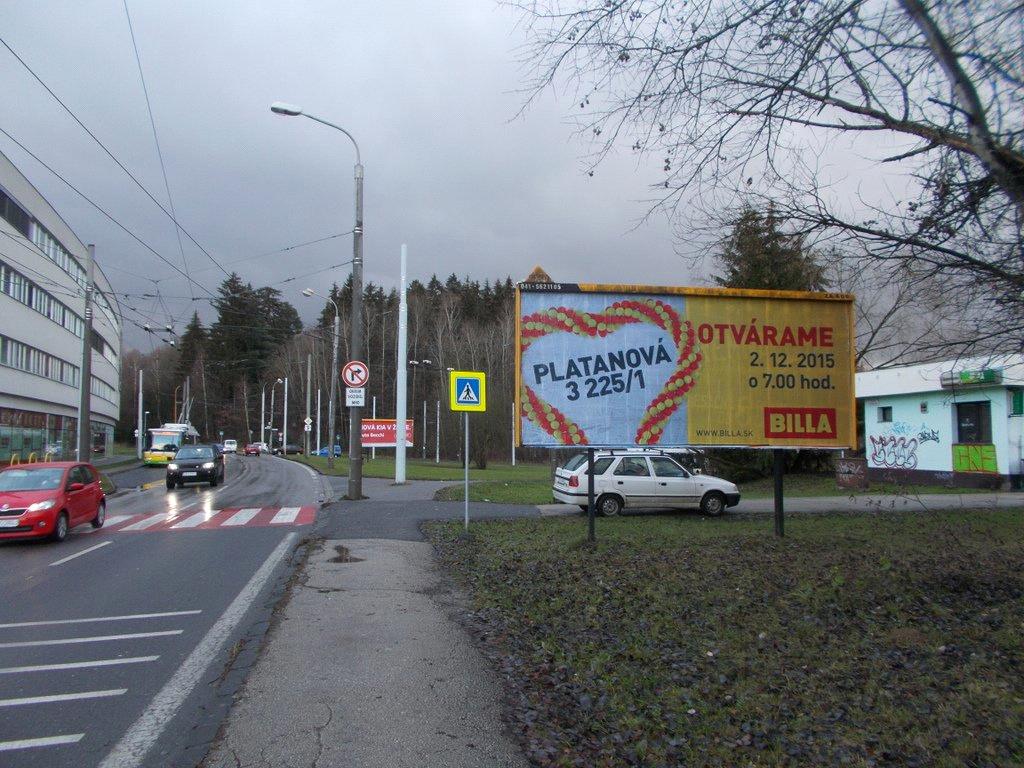 801649 Billboard, Žilina (ul. Vysokoškolákov)