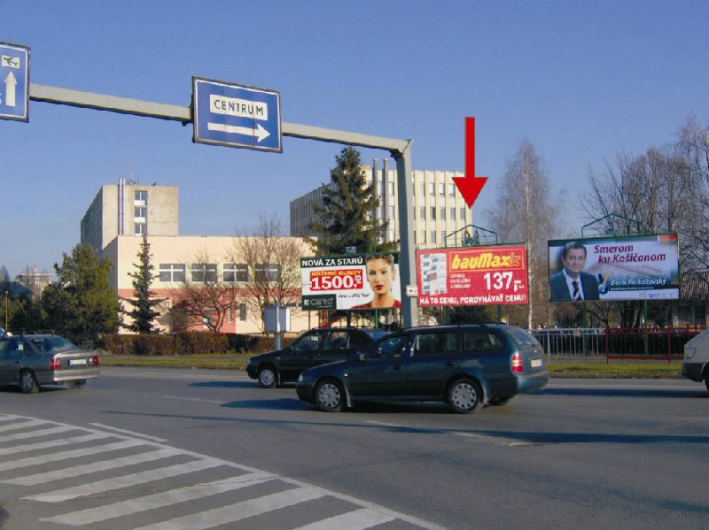 281664 Billboard, Košice (Moldavská / Alejová)