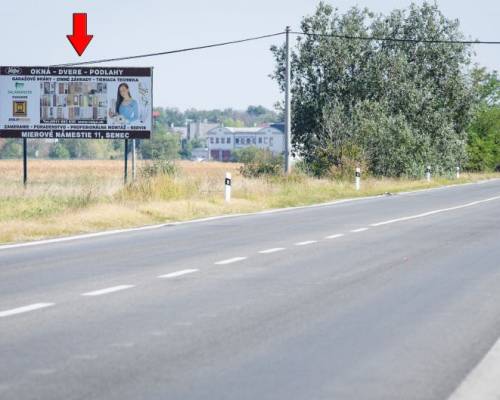 581115 Billboard, Veľký Biel (Bratislavská cesta, cesta 1. triedy , BA - Senec)