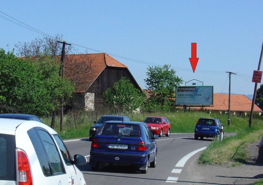 791116 Billboard, Bzenica (š. c. E571 - sm. B. Bystrica)