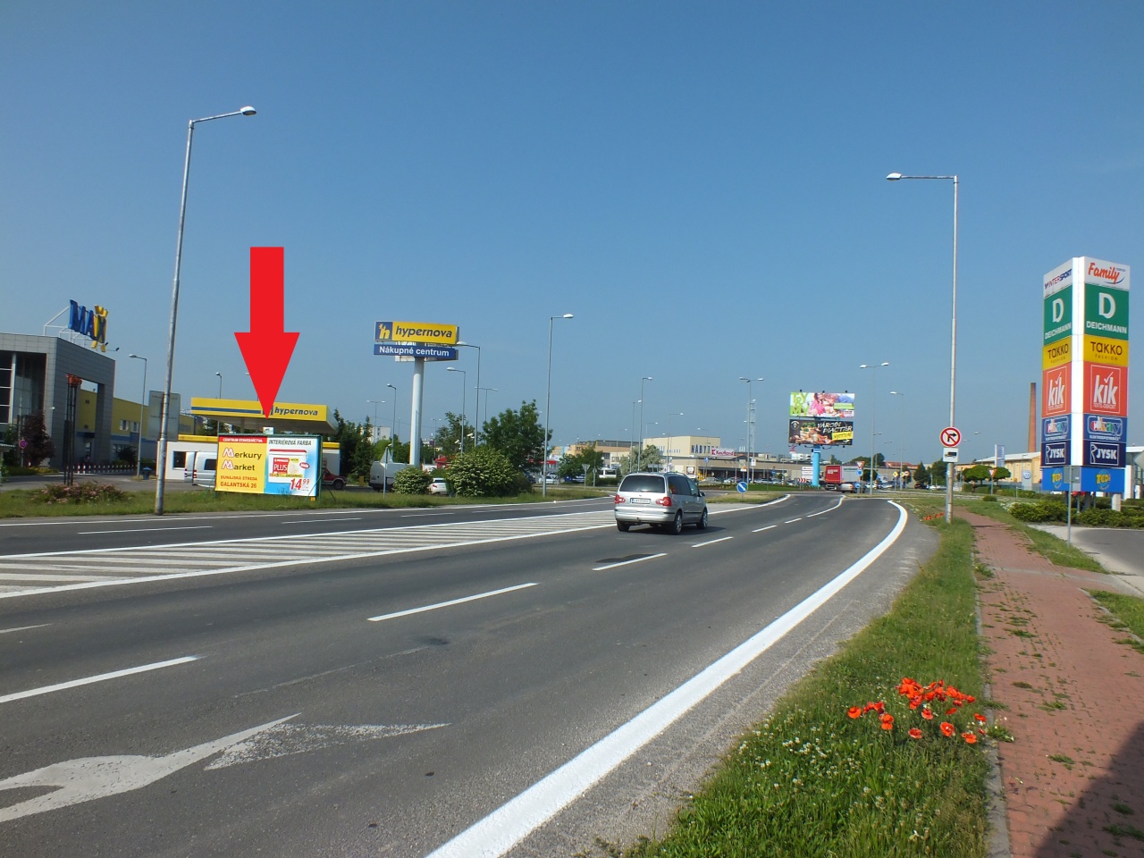 201294 Billboard, Dunajská Streda (Galantská - príjazd)